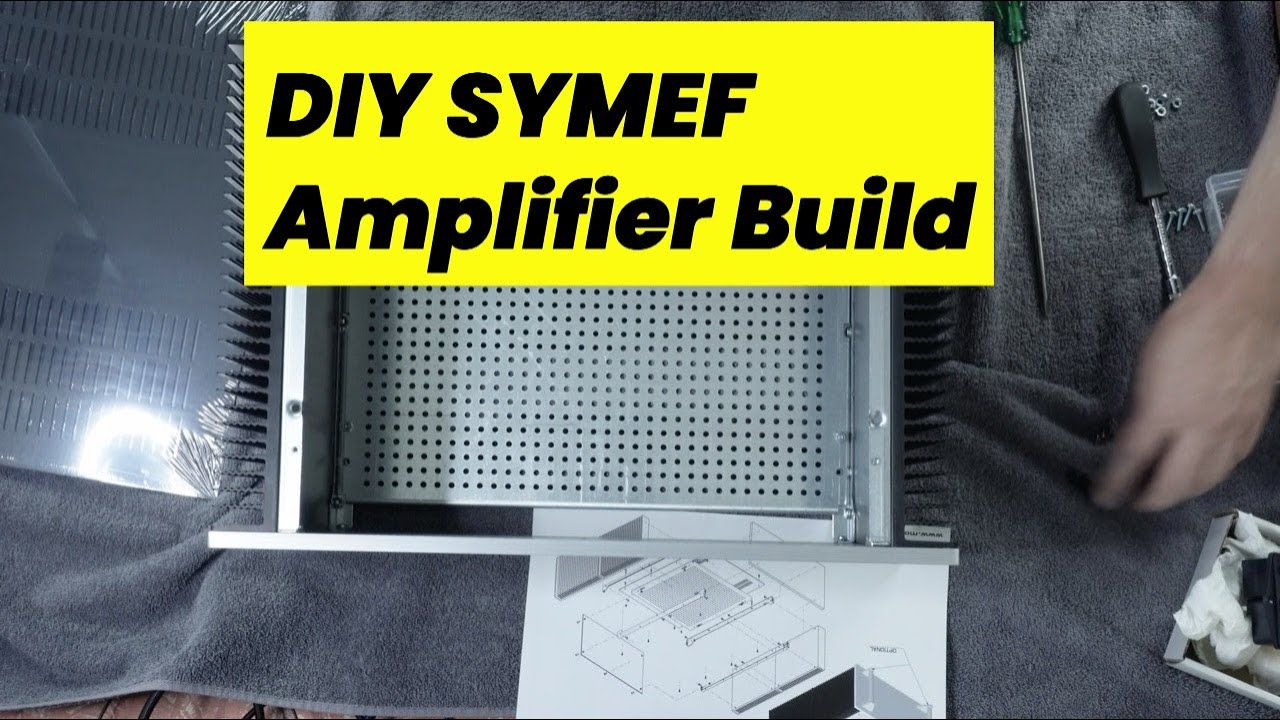 Building a SYMEF Stereo Amplifier Pt 1 - Chassis