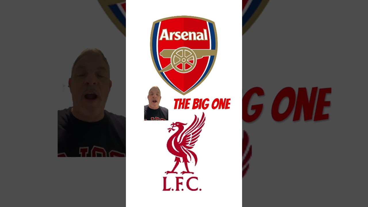 The big game Arsenal v Liverpool #shorts #arsliv #liverpool #arsenalfc