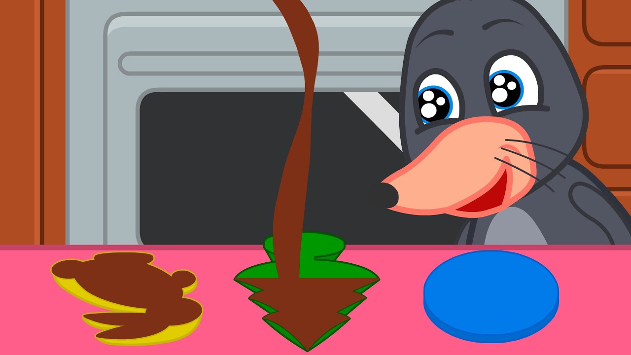 Benny Mole and Friends - Chocolate patterns Cartoon for Kids
