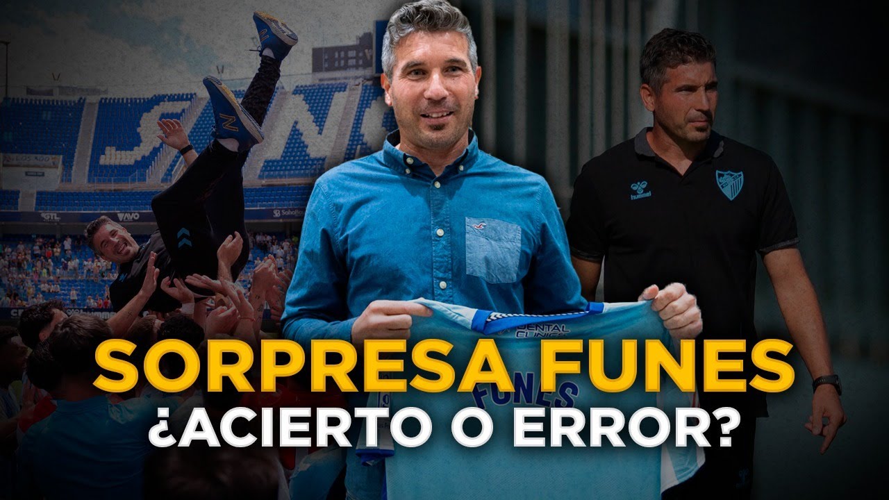 FUNES, AL FRENTE DEL M&Aacute;LAGA: &iquest;NO HAB&Iacute;A MEJORES OPCIONES?