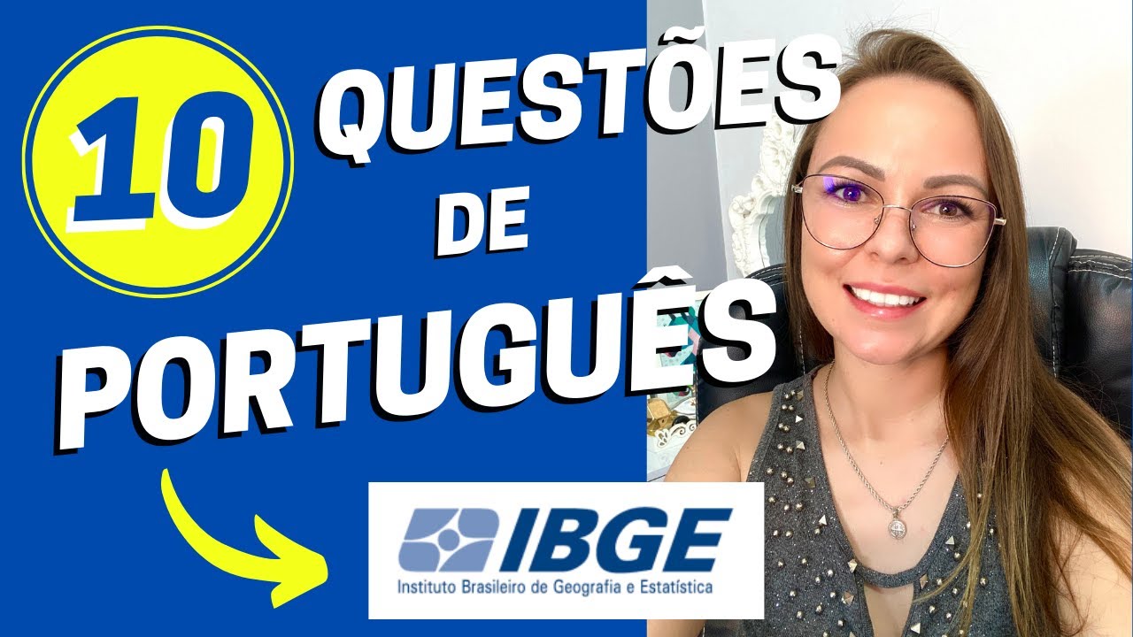 10 QUESTÕES DE PORTUGUÊS PARA O IBGE 2022 | RECENSEADOR | ACM | ACS - SIMULADO 01
