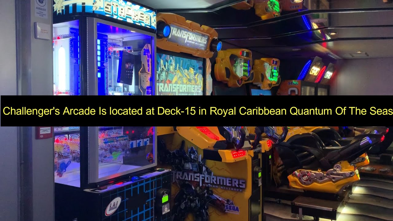 Challenger's Arcade At Royal Caribbean Quantum Of The Seas - Cruise To Nowhere Singapore
