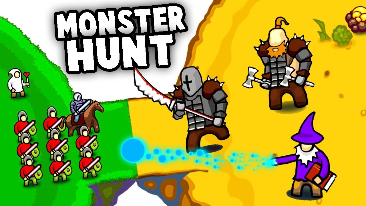Our ARMY vs Epic SECRET MONSTERS! Can We DEFEAT THEM? (Circle Empires Monster Hunt Gameplay)
