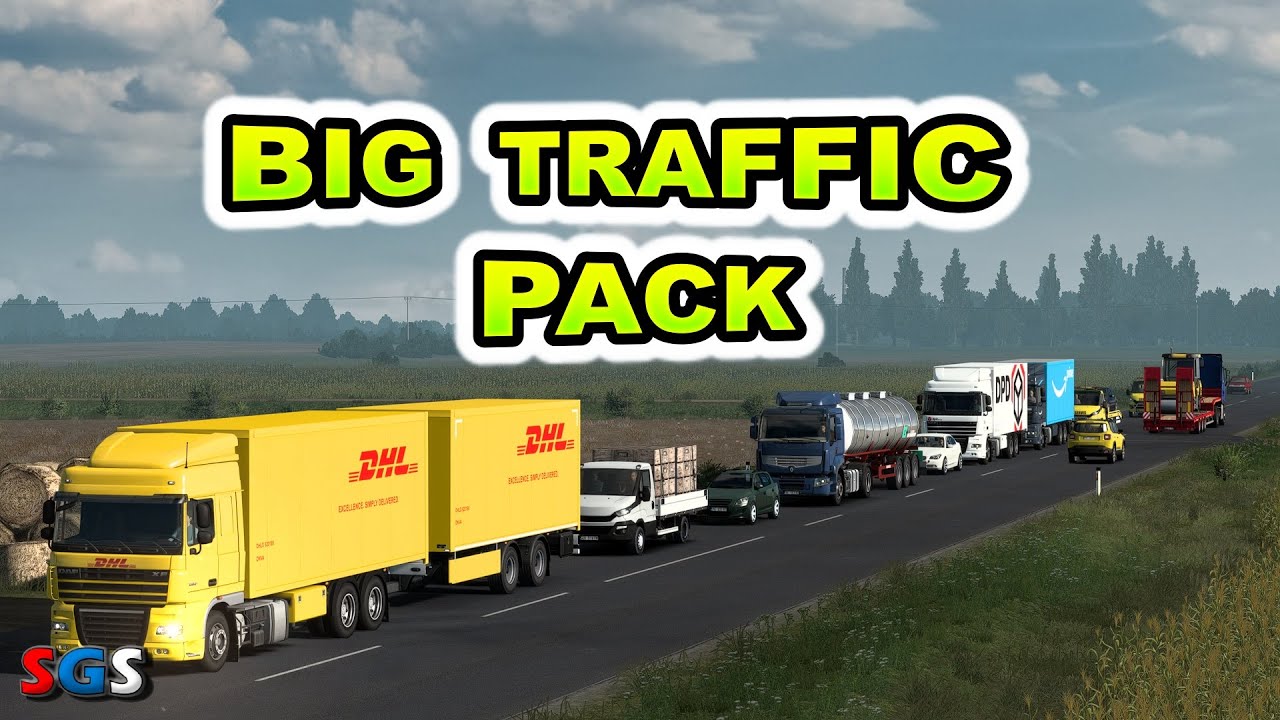 |ETS2 1.54| Big Traffic Pack