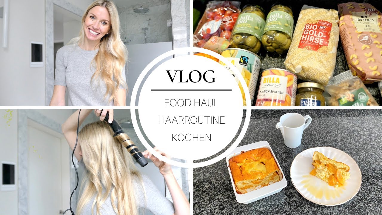 FOOD HAUL, HAARROUTINE natürliche Wellen, KOCHEN für die Familie | VLOG | April 2023 | mamababyliebe