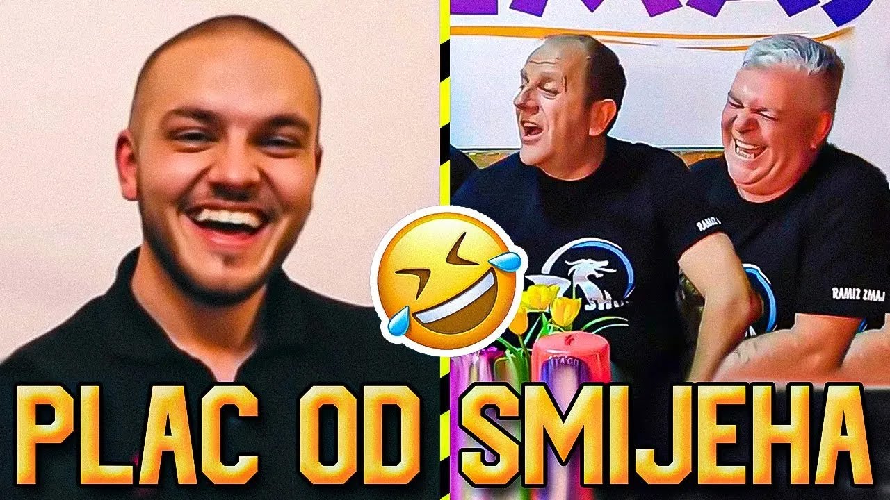 NEDIM LEPIĆ REAKCIJA NA VICEVE RAMIZA ZMAJA - PLAČE OD SMIJEHA 😂