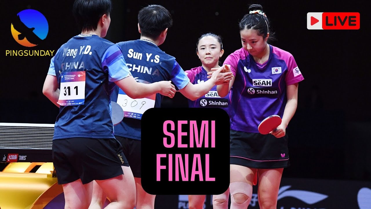 Semi-Final | Sun Yingsha, Wang Yidi vs JEON Jihee SHIN Yubin | ATTC 2023