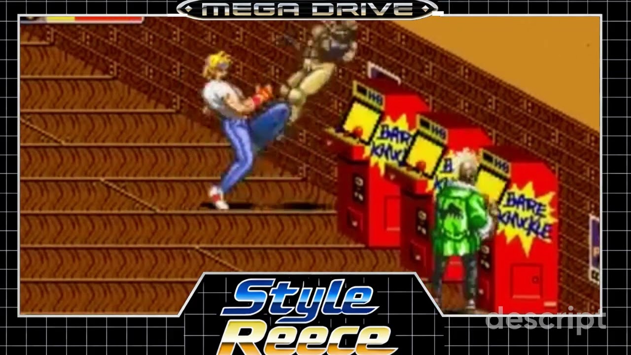 Streets of rage 2 gameplay music video - Style Reece  go Straight!