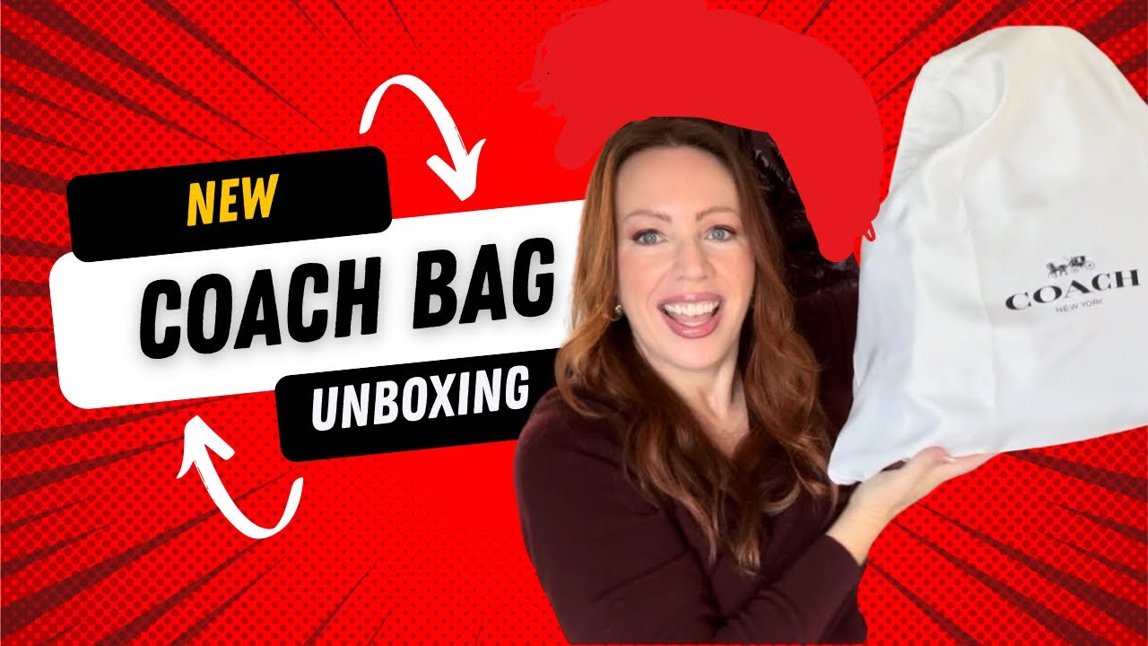 Coach Handbag Unboxing