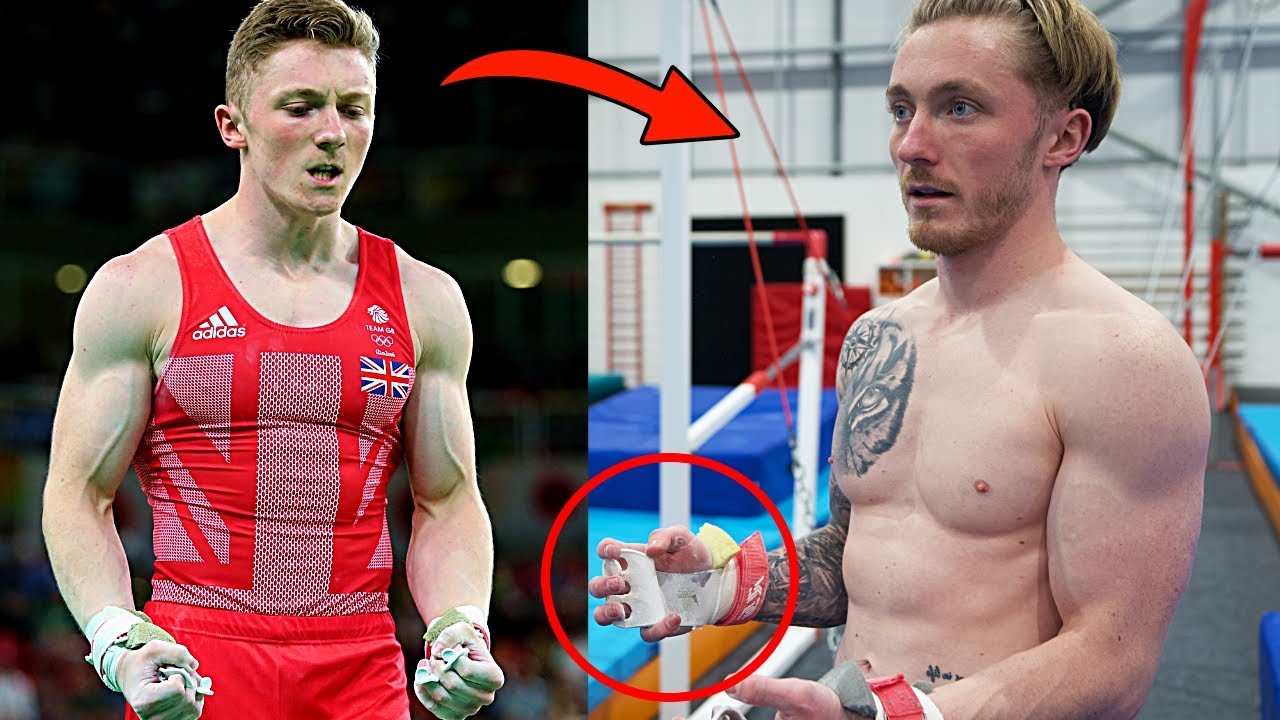 Trying my 'Olympic Gymnastics routine' 5 years Later... | Nile Wilson