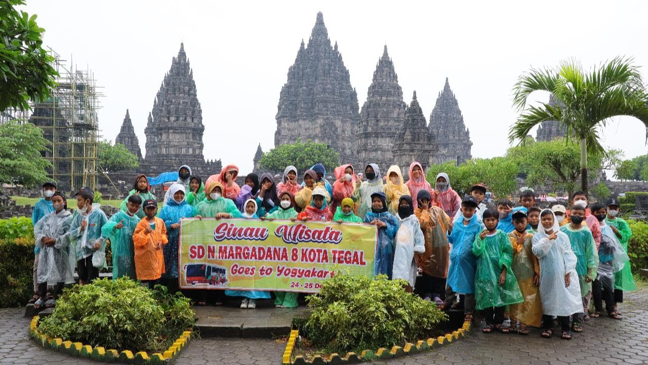 sinau wisata SD Margadana 8 Tegal Goes to Jogja 2022