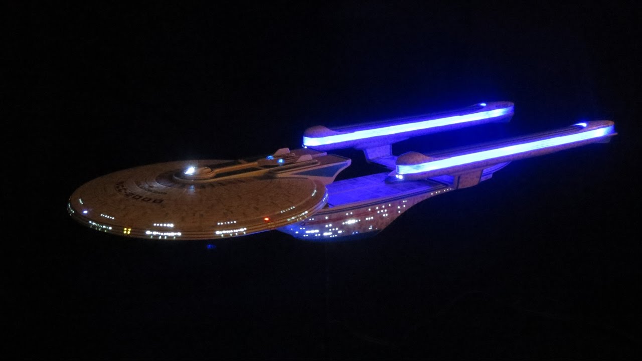 U.S.S. Excelsior Build Pt 3 The Aztec Decals Applied And The Finale!