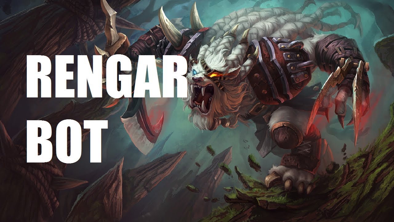 League of Legends - Rengar and Annie Bottom - Full Game With Friends