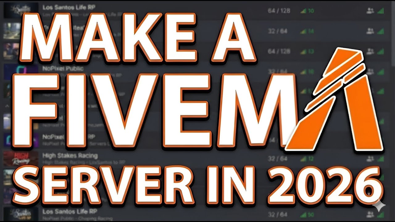 How to Create a FiveM Server in 2026 (The Right Way)