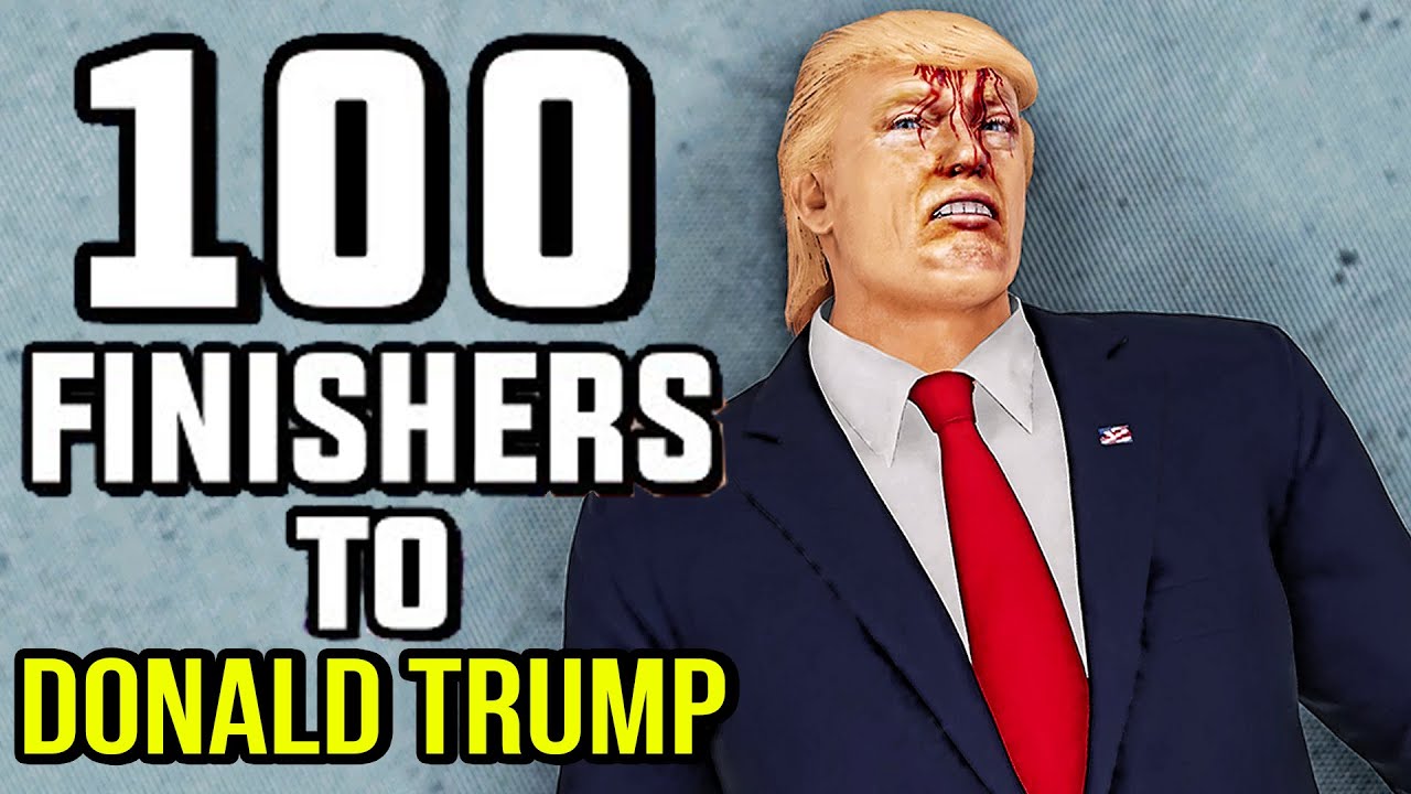 WWE 2K 100 Finishers To Donald Trump!