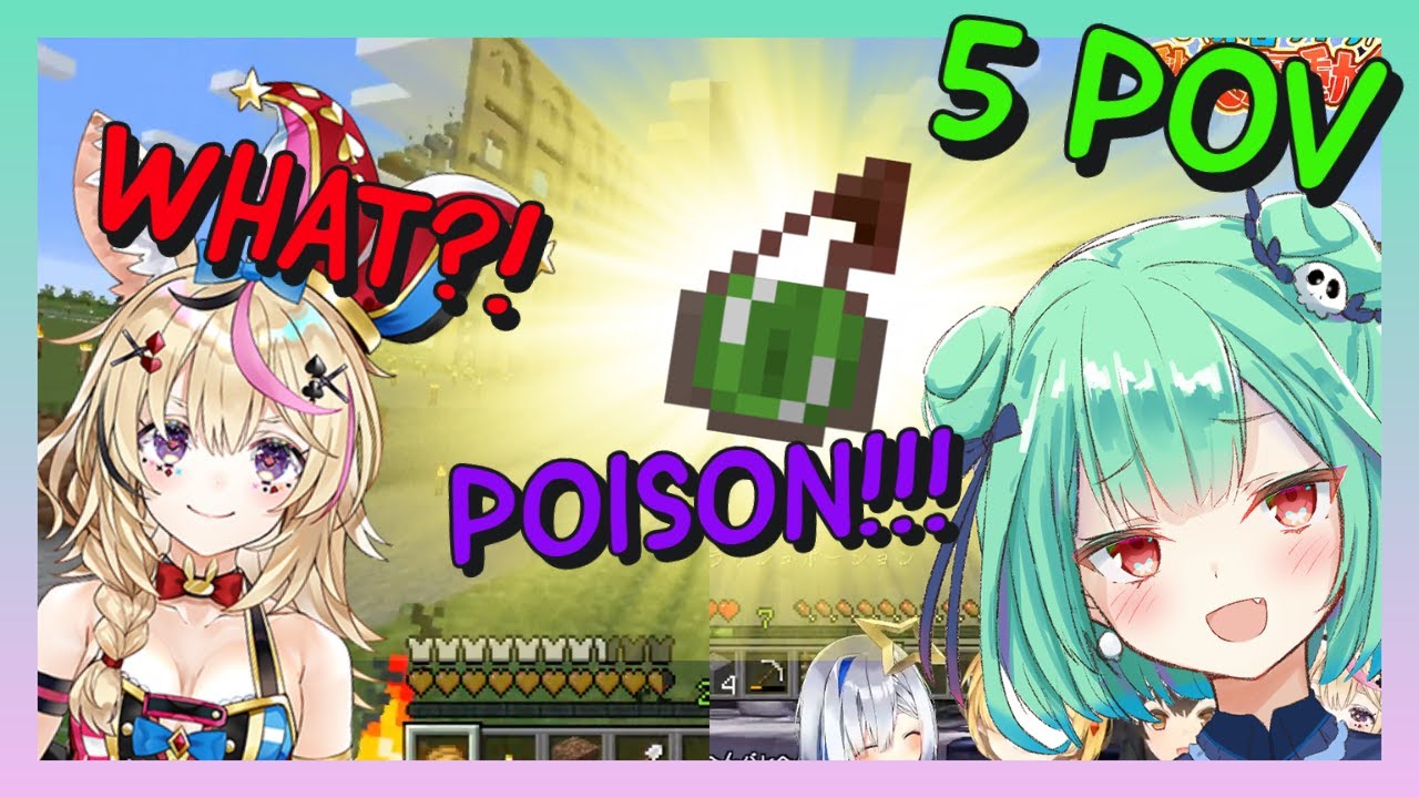 Invisible Rushia Trolls Polka With A Poison Potion!