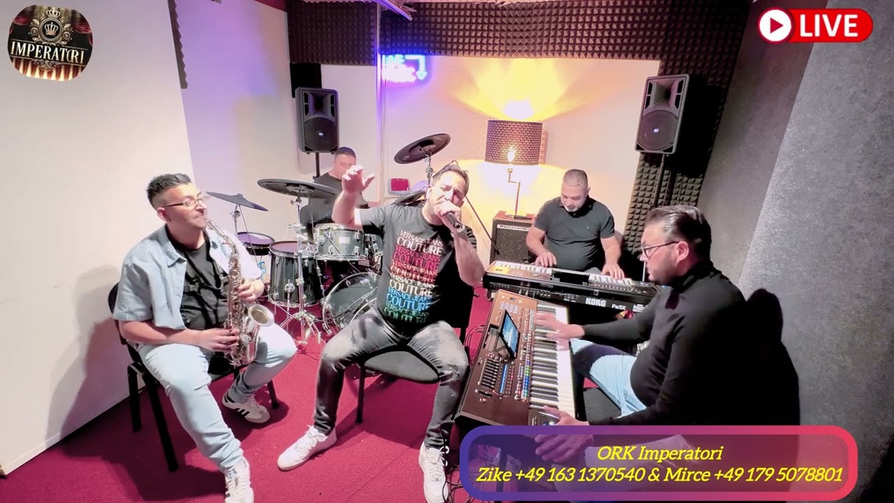 Ork Imperatori & Cepko Rolex 4k LIVE (Cover Sinan Sakic-Život me je namucio) #live #music #2025