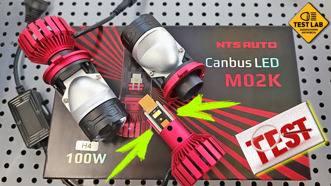 Тепловые трубки теперь и в мини линзах H4! Обзор мини линз NTS M02K