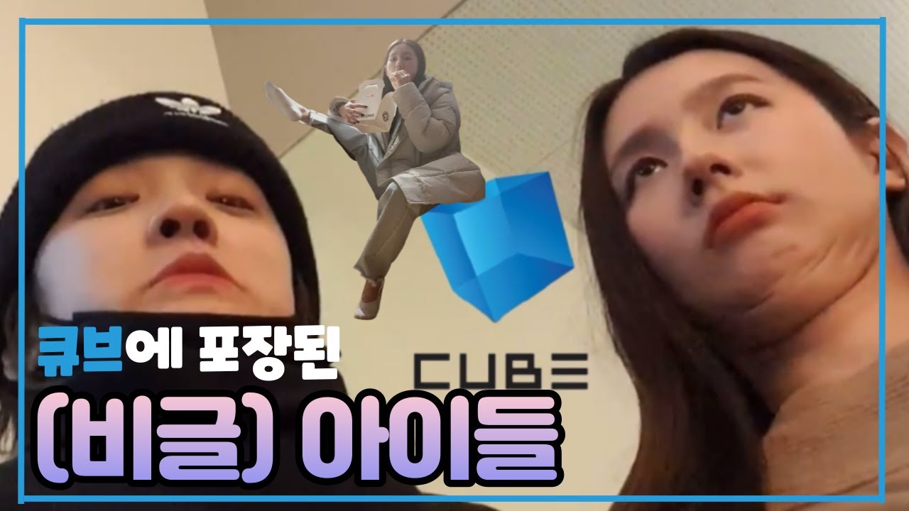 큐브에 포장된 (비글)아이들 / 8층언니 VS 비글아이들