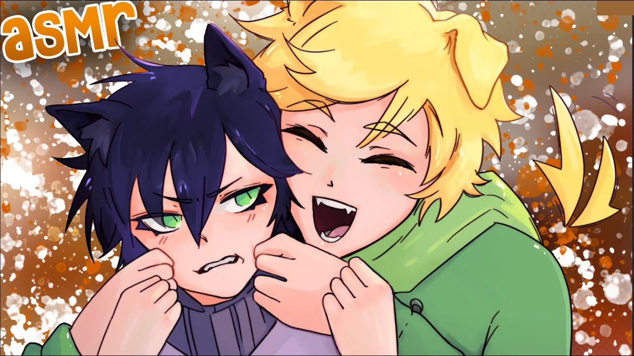 ASMR: Neko Catboy против Dogboy: кто из них вас успокоит? [MM4A] [Британия] При участии @ShiryBun