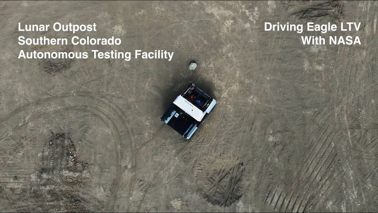 Ride along with NASA leadership and the Lunar Outpost team