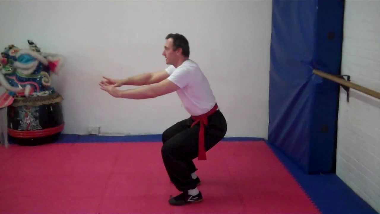 Correct Squat for Tai Chi and healthy hips and knees!