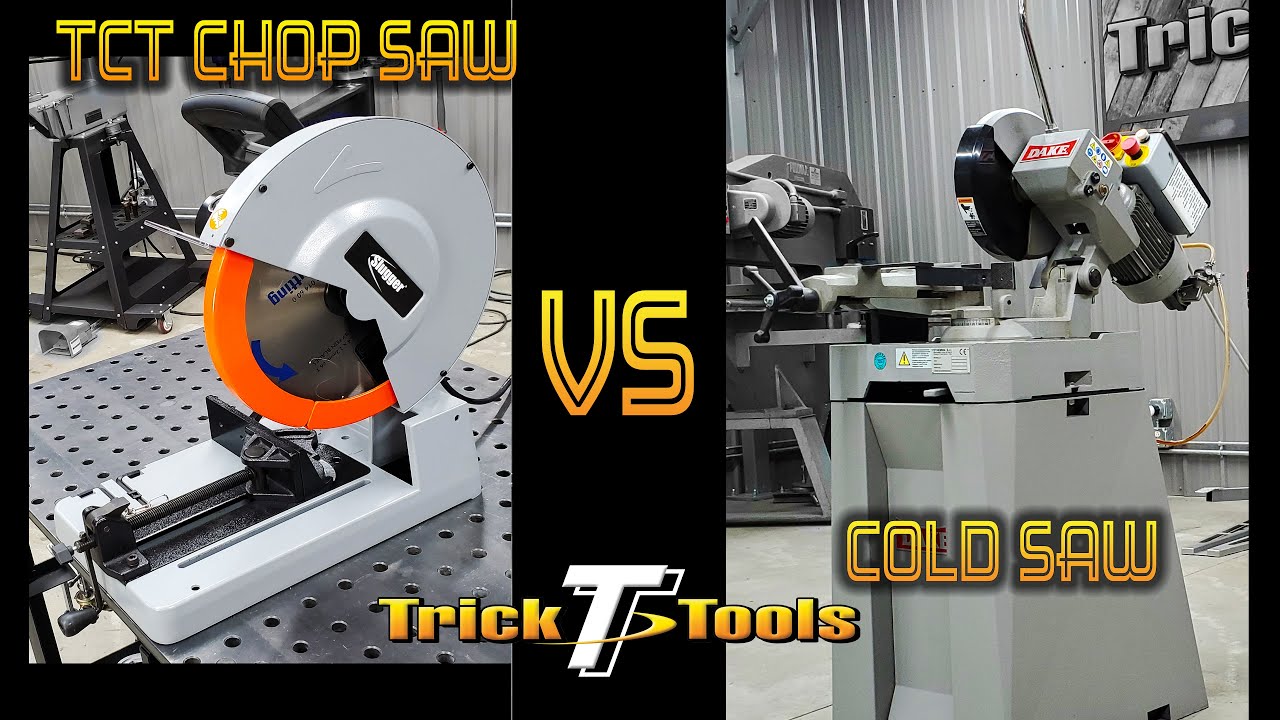 TCT Chop Saw vs. Cold Saw Pros and Cons - Trick-Tools.com