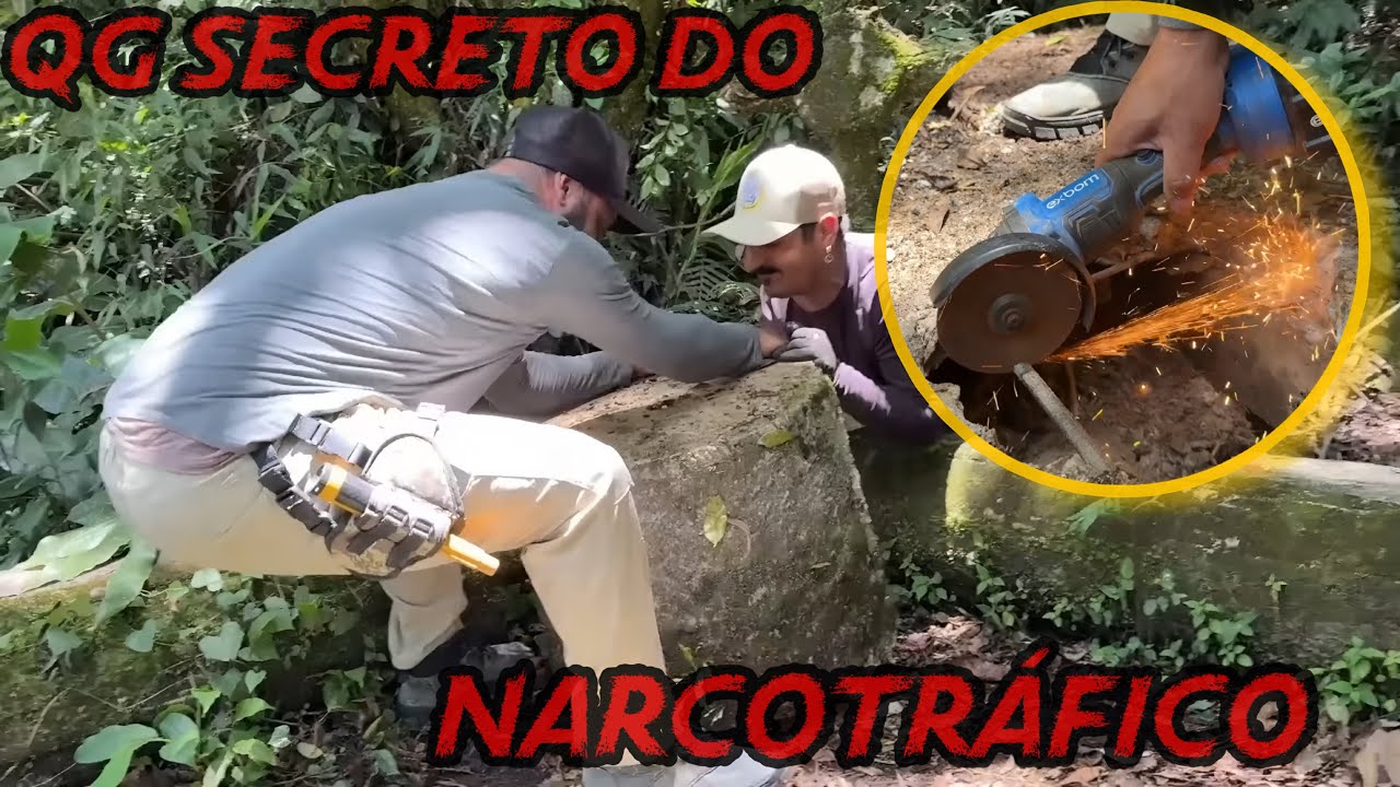 Localizamos bunker secreto do narcotráfico!