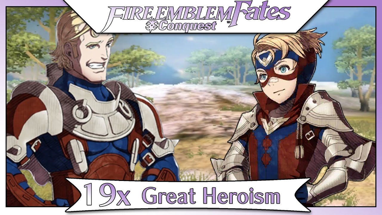 Fire Emblem Fates Conquest - Part 20  | Paralogue 19 - Great Heroism! [Non-DLC English Walkthrough]