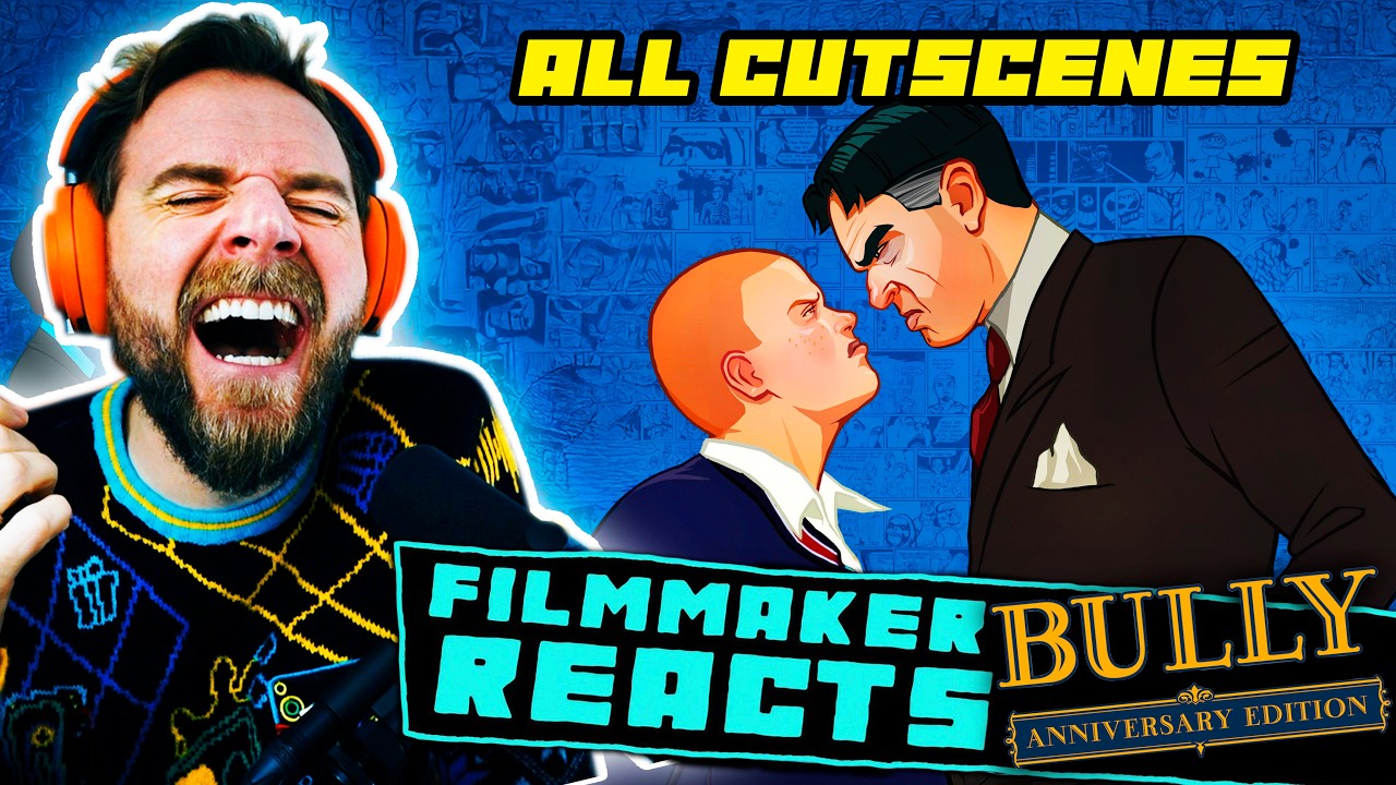 FILMMAKER REACTS: BULLY: SCHOLARSHIP EDITION ALL CUTSCENES!!