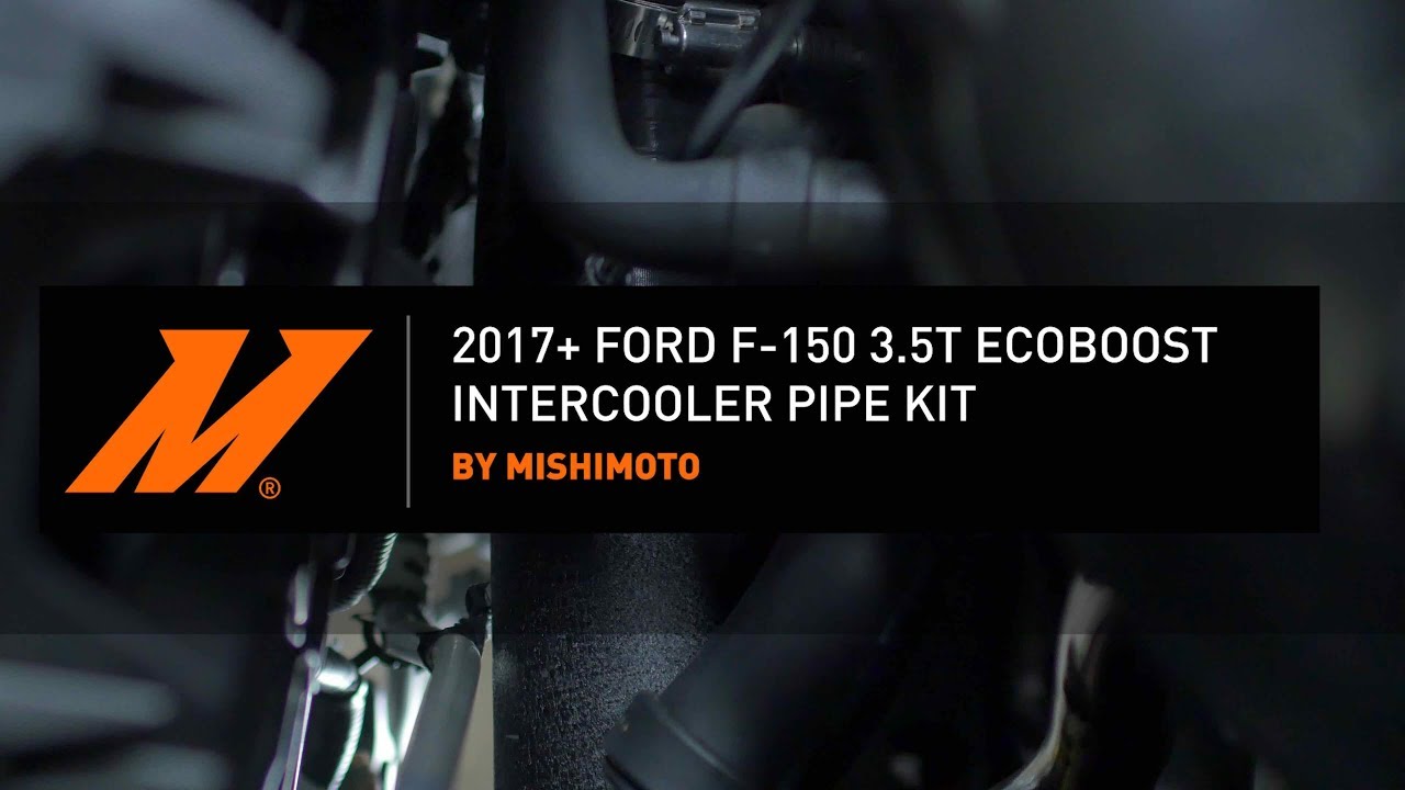 2017+ Ford F-150 3.5T Ecoboost Intercooler Pipe Kit Installation Guide by Mishimoto