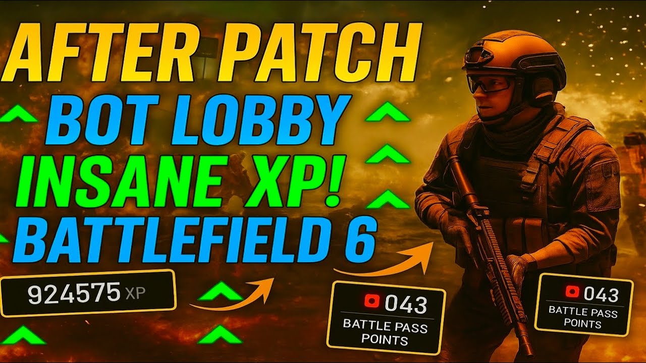 *НОВЫЕ* БЕСКОНЕЧНЫЕ ФЕРМЫ ОПЫТА ДЛЯ БОТОВ В ЛОББИ В Battlefield 6 (ПОСЛЕ ПАТЧА)
