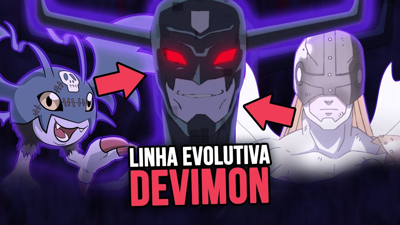 DEVIMON: LINHA EVOLUTIVA EXPLICADA