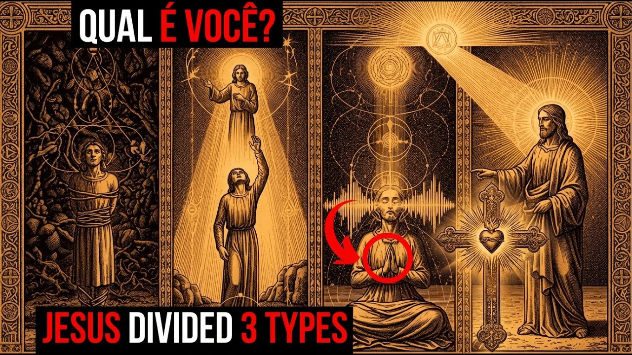 Jesus Dividiu a Humanidade em 3 Tipos — Apenas UM Pode Entrar na Mônada (Qual é Você?)