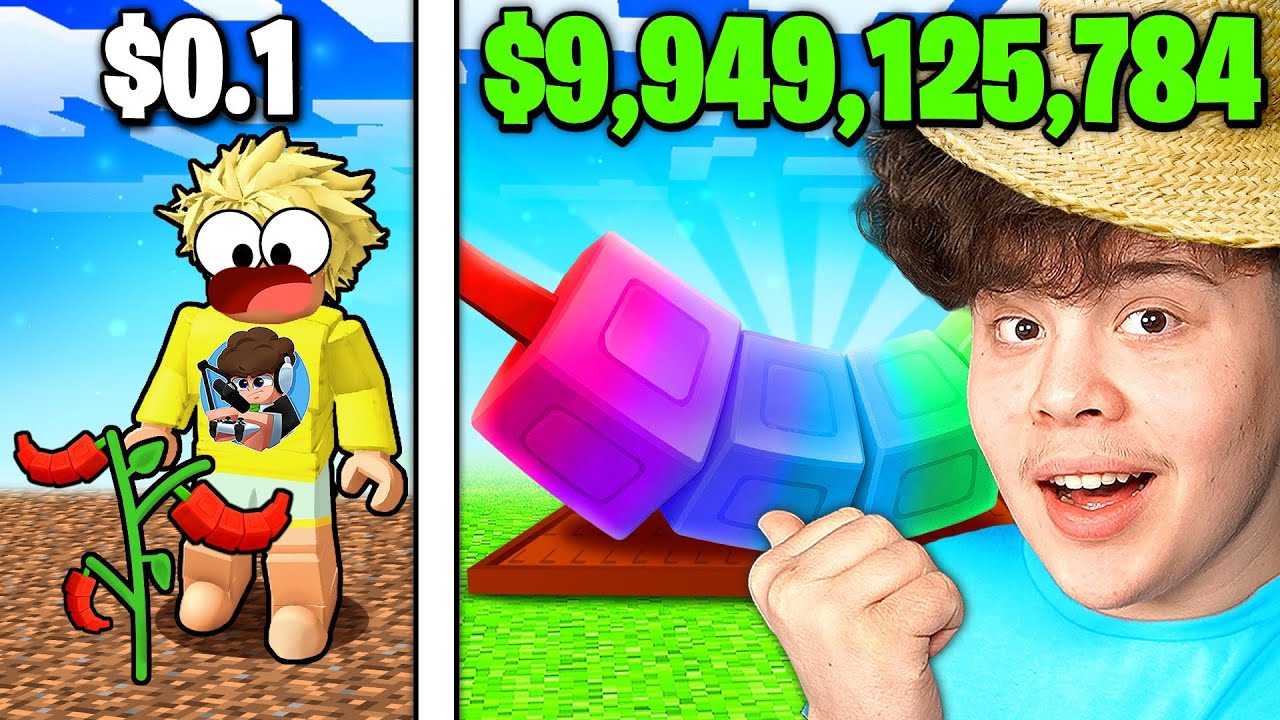 Grow A Garden NOOB vs PRO 😂