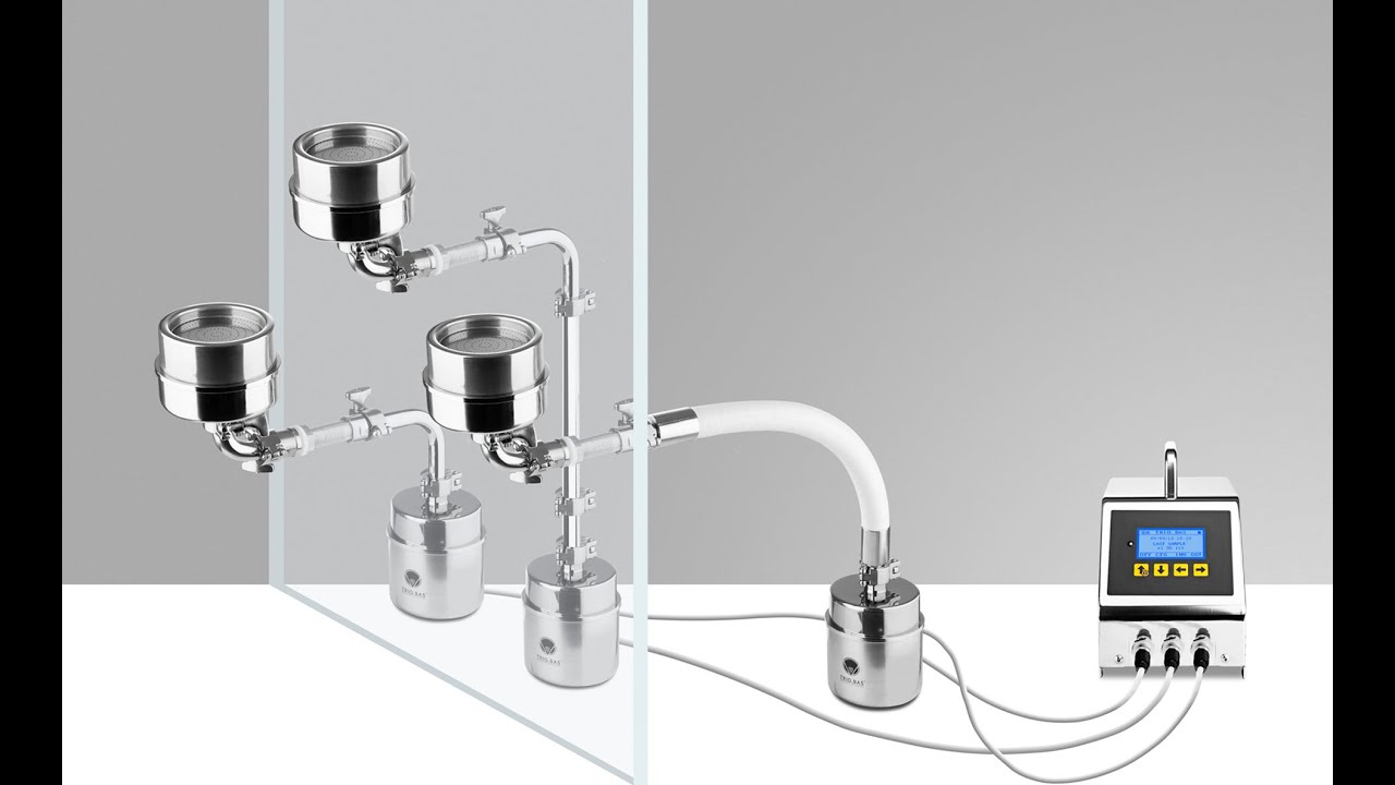 TRIO.BAS™ REMOTE HEAD SYSTEM CM for Continuous Air Microbial Monitoring