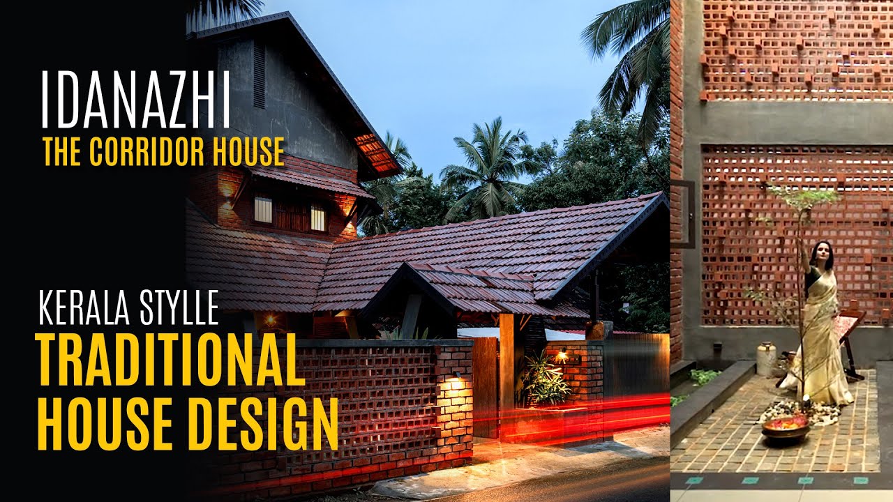 Traditional Style Kerala House design | 2400 Sqft | IDANAZHI – THE CORRIDOR HOUSE | i2a Architects