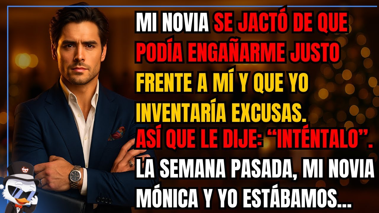 Mi novia se jactó de que podía engañarme justo frente a mí y que yo inventaría excusas.Así que le...