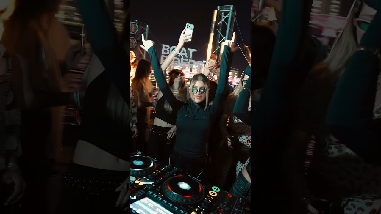 Dxb boat party live set now on YouTube #melodictechno #dj