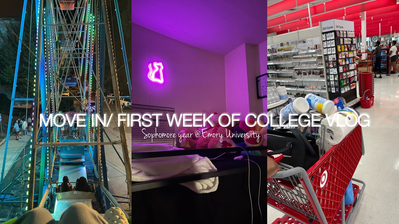 COLLEGE MOVE IN VLOG 2022/2023 | sophomore year | Emory University