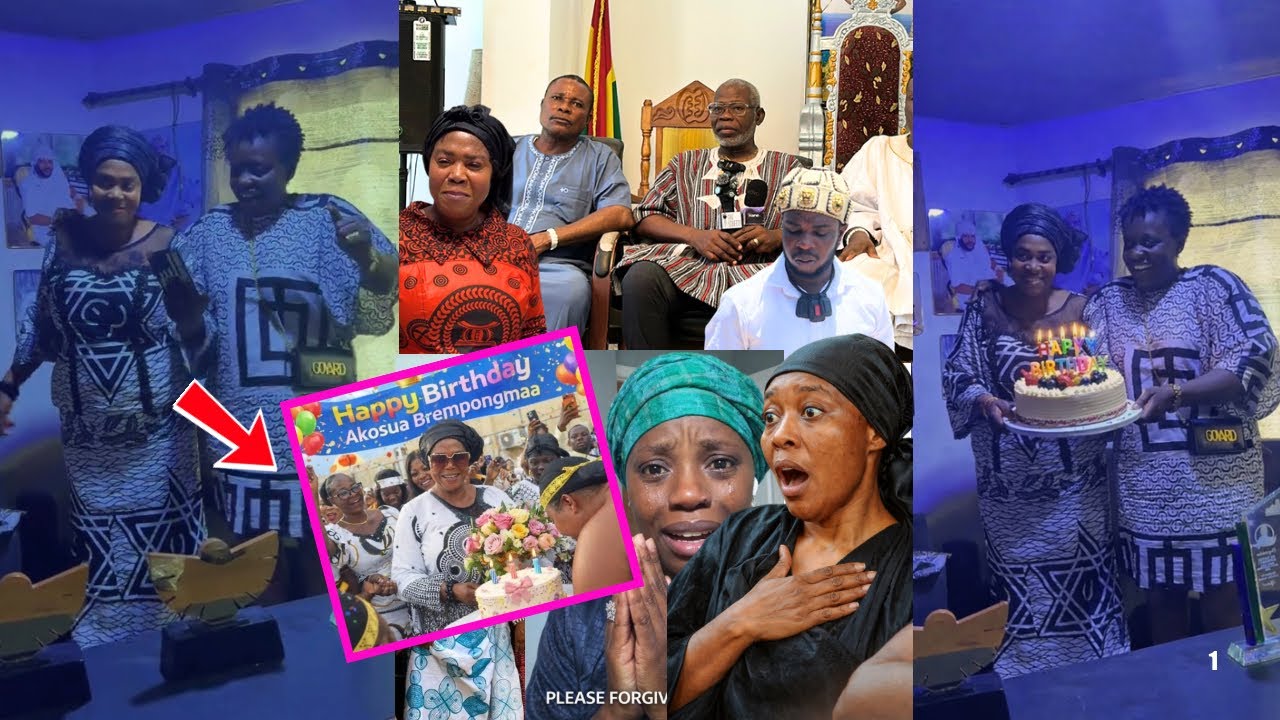 LOVELY🥰SCENES AS LUMBA SISTER BREMPONGMAA CELEBRATES BIRTHDAY WITH GA CHIEFS, CLASH WITH TEAM OPREGA
