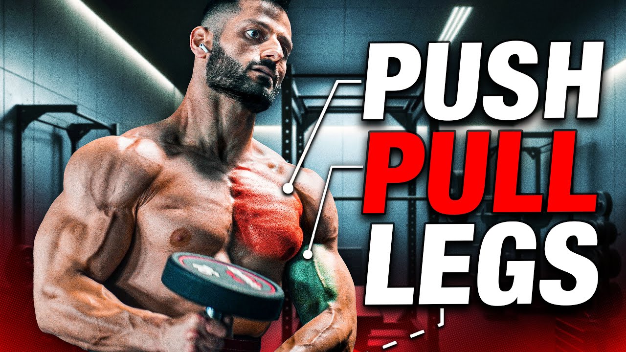 Bester Push Pull Beine Split f&uuml;r schnellen Muskelaufbau (Kostenloser Trainingsplan)