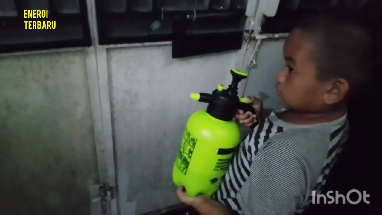 Unboxing semprotan tanaman/burung