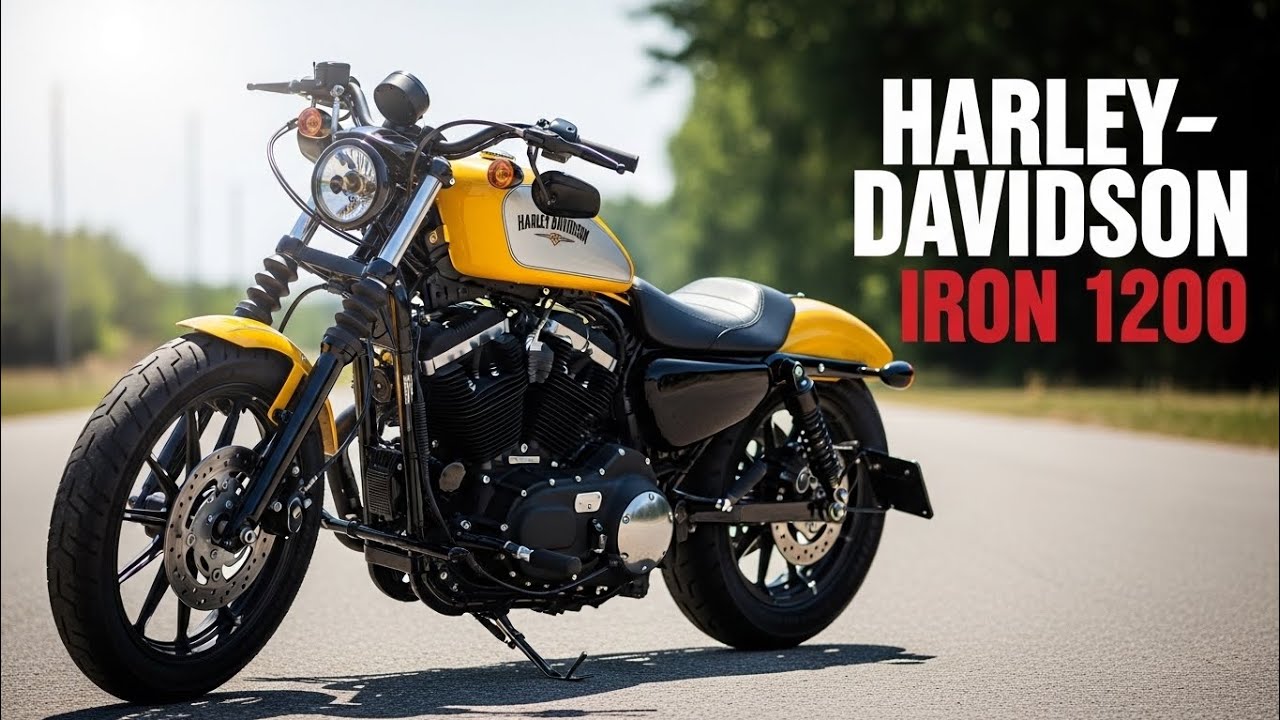 A True American Cruiser Legend | Harley Davidson Iron 1200 