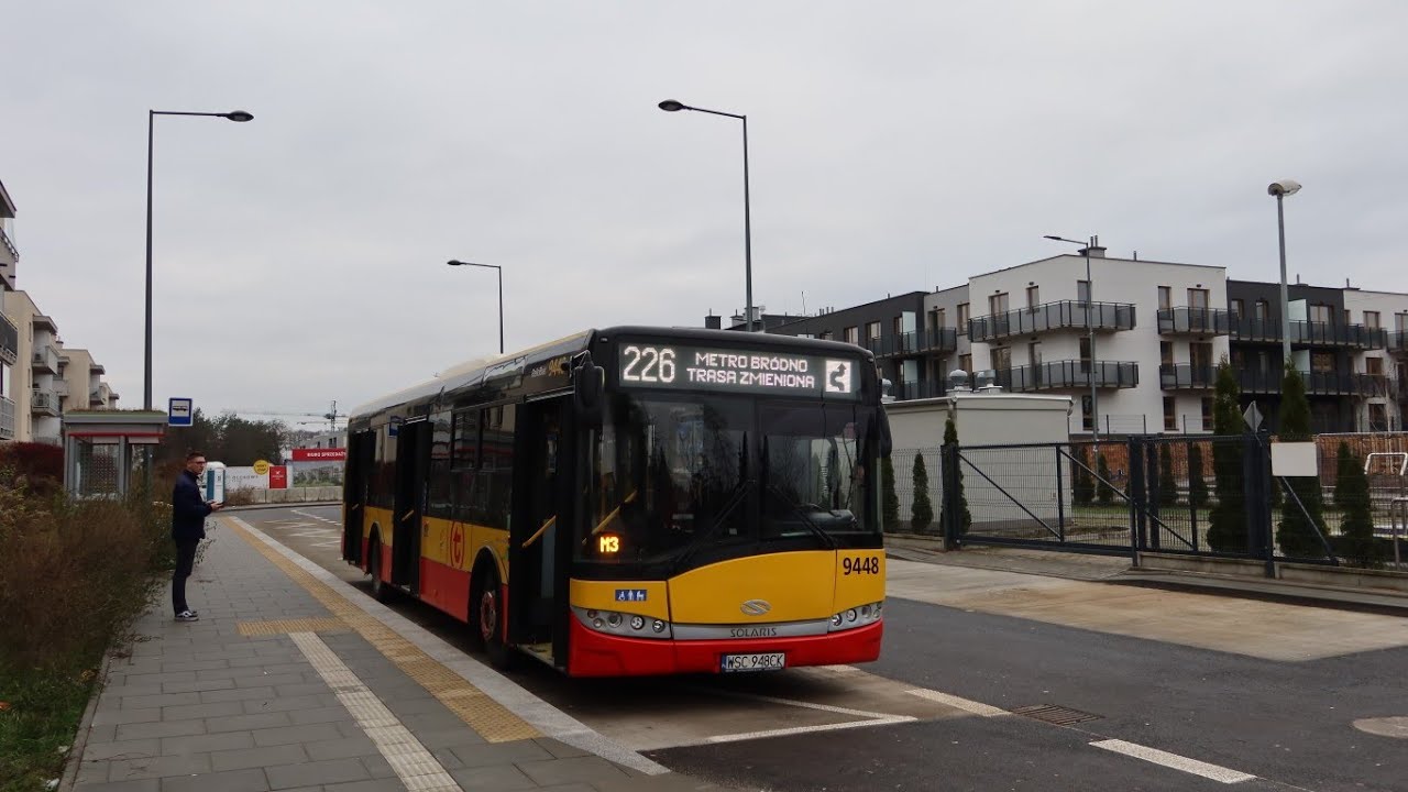 Linia 226 - Solaris Urbino 12 III #9448 (Relobus)