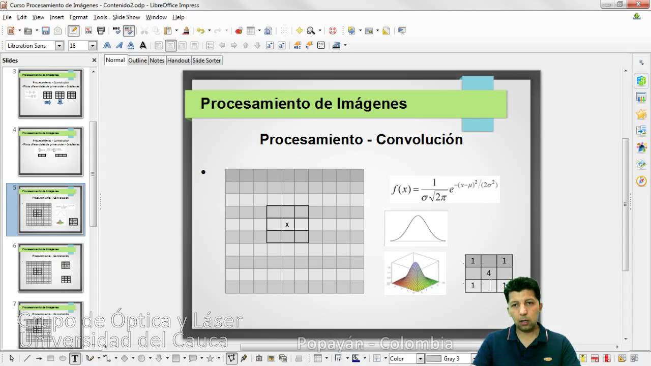 Procesamiento de Imágenes 2.8 - Filtro Gaussiano - HD