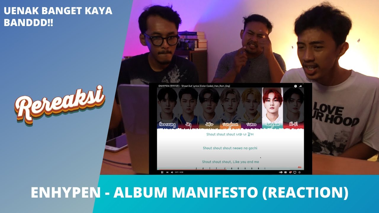 ENHYPEN - ALBUM MANIFESTO: DAY 1 (REACTION)
