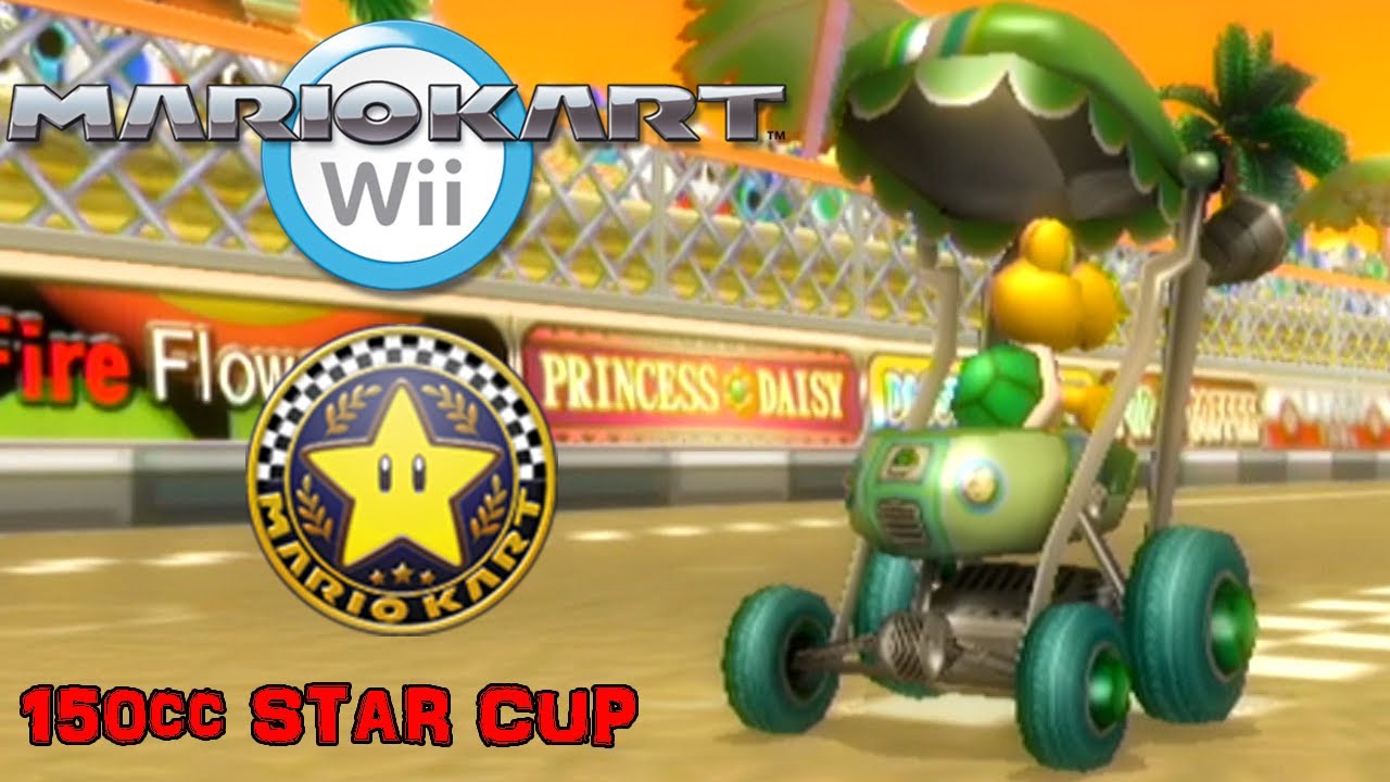 Mario Kart Wii: 150cc Star Cup w/ Koopa Troopa [1080 HD]