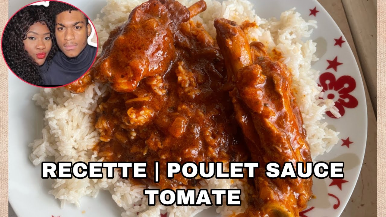 TUTO EN COUPLE | POULET SAUCE TOMATE RIZ BLANC