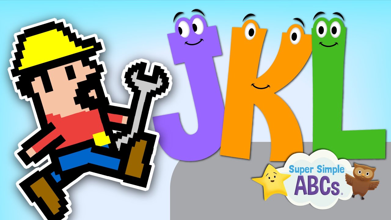 The Sounds of the Alphabet | J-K-L | ​​🌈 Super Simple ABCs
